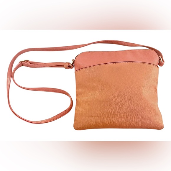 None Handbags - Burnt Orange Crossbody Bag